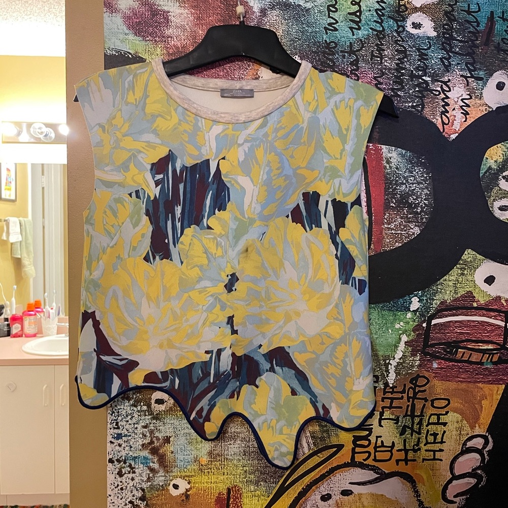 Zara Fun Crop Top